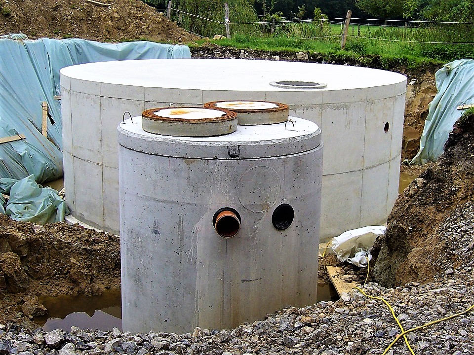 Tank für Regenwasser